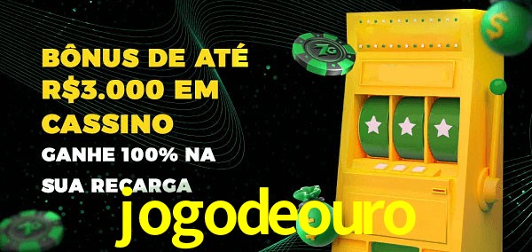 jogodeouro melhor bônus de depósito